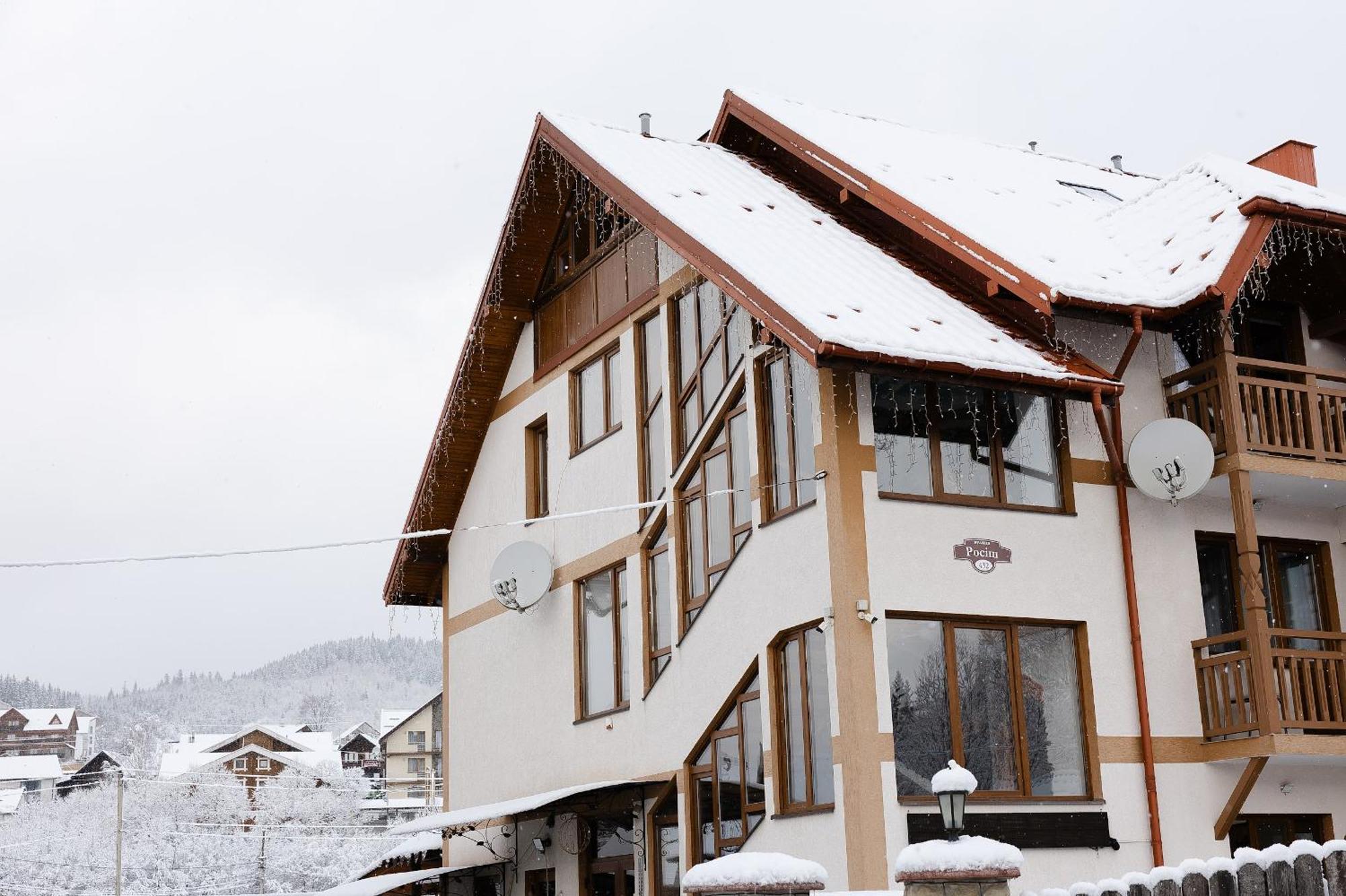 Hotel Zatyshok Nad Prutom Bukovel Exterior foto